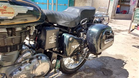 royal enfield metal side box|royal enfield luggage accessories.